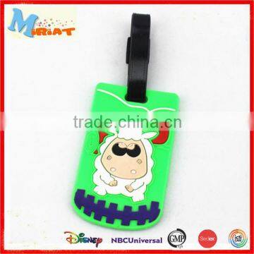 OEM factory in china hot sale pvc luggage tag with insert paper