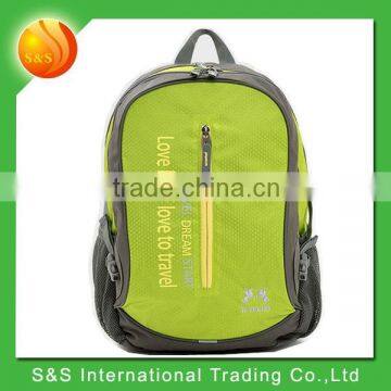 Outdoor backpack with high quality casual travelling sports backpack