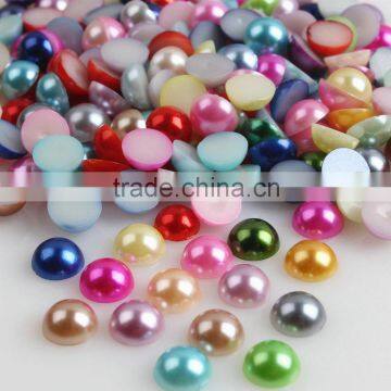 1.5mm half round pearl popular nail art beads nail decoration