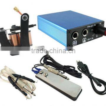 PS104008 Chinese Mini Tattoo Kits with 1 Machine Gun and Power Supply