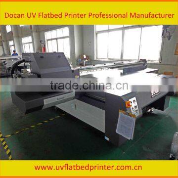 High resolution digital flatbed wood/acrylic/mdf/metal/furniture inkjet uv printer