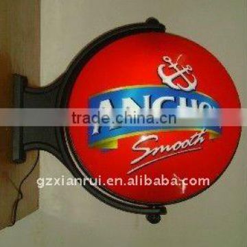 Double Side Acrylic Plastic Light Sign