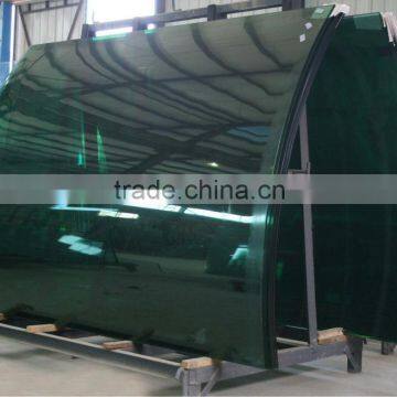 12mm Black bend tempered glass manufacturer