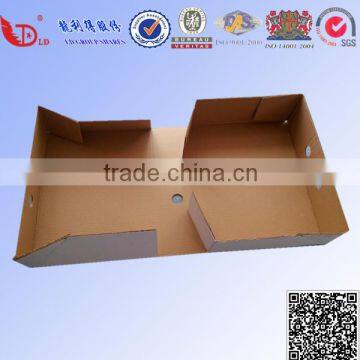 Flat packing frozen food carton box,white paper beef box for delivery