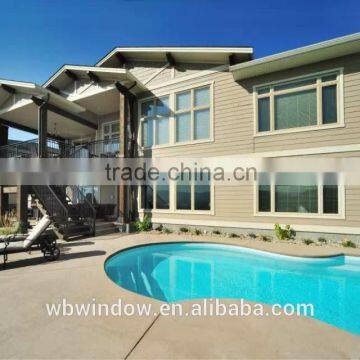 Four Panel Interior House Sliding Grill Door for Sale,PVC/UPVC Horizontal Sliding Grill Door Design photo-2