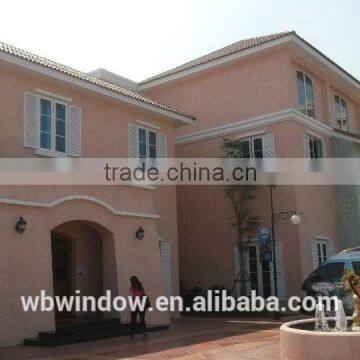 Foshan Factory LG Brand UPVC Fixed Shutter Window photo-2