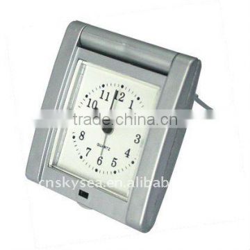 Spring Foldable Tavel alarm clock