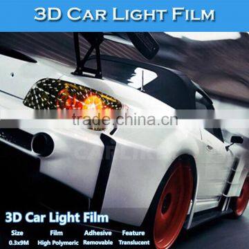 Self Adhesive Tranparent 3D Foil Car Light Sticker Wrap Vinyl photo-5
