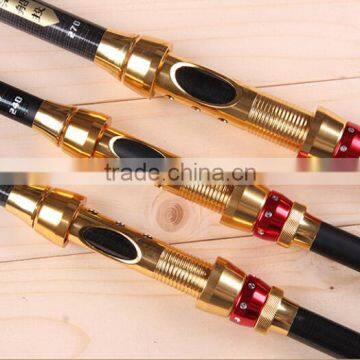 2016 New Style Super-hard Carbon Telescopic Fishing Rod Throwing Long Shot Rod Length 2.1M/2.4M/2.7M/3.0M/3.6M photo-2