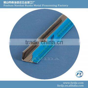 RUIDA Metal Stainless Steel Tile Edge Trims Profile