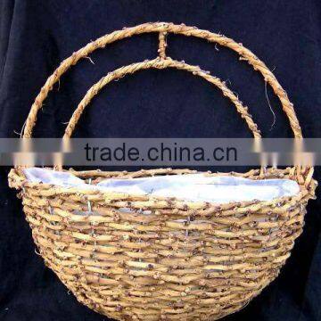 Rattan Hanging Wall Basket