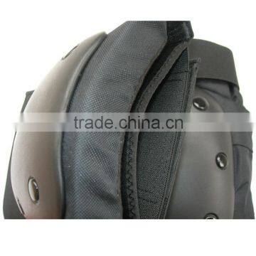 Snowboarding, Skiing,Motor Cycling Rider Knee Protective Pads Rivets PE With Stainless Steel Shell Knee and Elbow Guard Pads photo-5