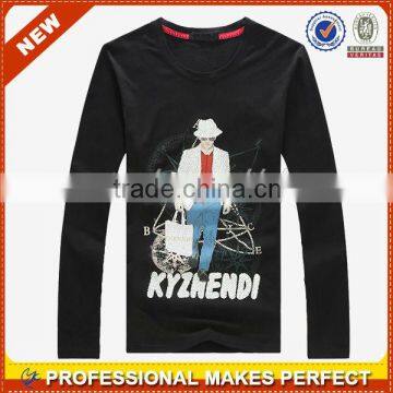 European fashion clothes long sleeve t-shirt for man(YCT-A0056)