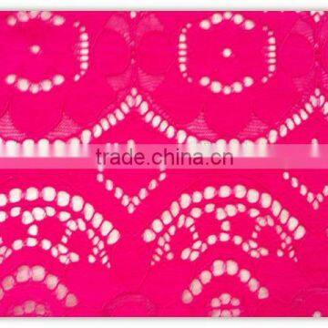 latest high quality fashion 100% Polyester african guipure lace fabric / chemical lace