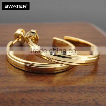 Express Wholesale Stainless Steel Gold Cuff Turkey Earring photo-5