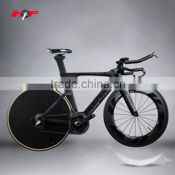 OEM carbon tt bicycle frame 2015 NEW Time Trail carbon fiber tt bike frame di2 compatible with all cable hidden