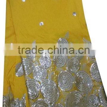 CL1A8-1 Super quality nice silk material newest design African fabric George lace for making dress