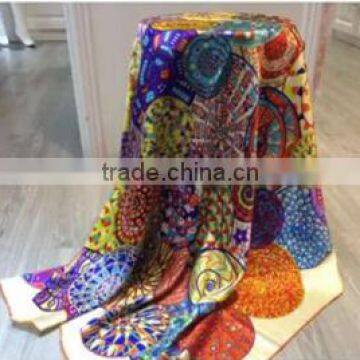 Fashionable shawl scarf slik scarf