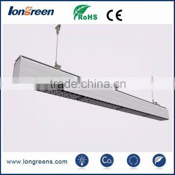 Super led linear light with celling and suspend installation for kids shoes and prosuction line lighting