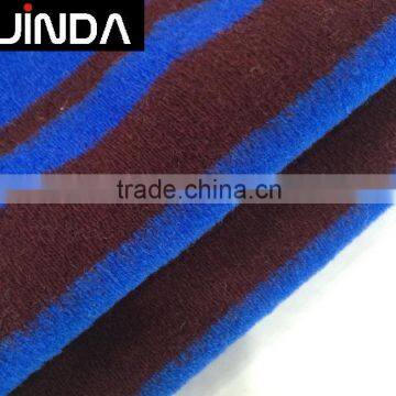 Wool acrylic polyester blend jacquard fabric for suits