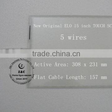 New Original ELO 15 Inch 5 Wires TOUCH SCREEN SCN-A5-FLT15.0-Z02-OH1-R SCN-A5-FLT15.0-Z19-0H1-R E541753 E281859 362740-9124
