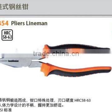 High Quality American Type Lineman Pliers; Steel Pliers