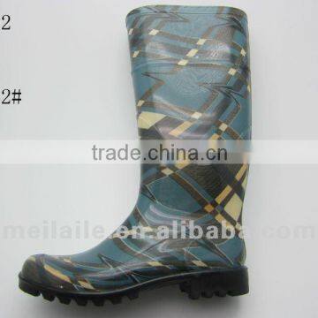 Fashion PVC Women Rain Boots