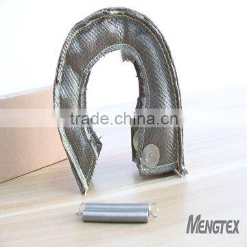 Black T25 Turbine Housing Blanket Turbo Cover Heat Shield Blanket photo-5