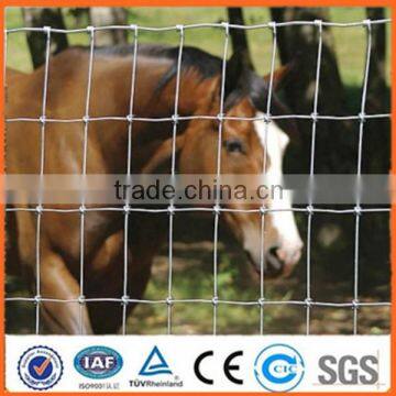 2016 hot sale High quality galvanized cattle field fence(ISO certification)