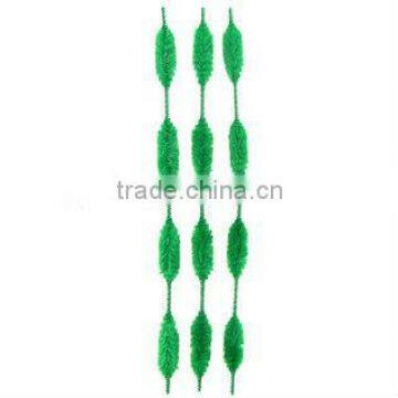 15mm Green Bump Chenille Stems For Christmas Day