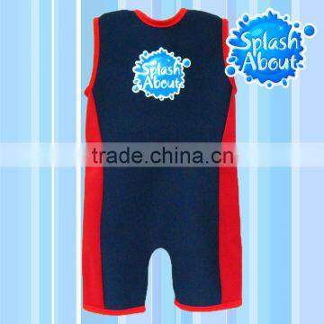 Fashionable swimwear manufacturer one piece 2.5mm Colored NEOPRENE UPF50+ taiwan 1-6y Splash About combie