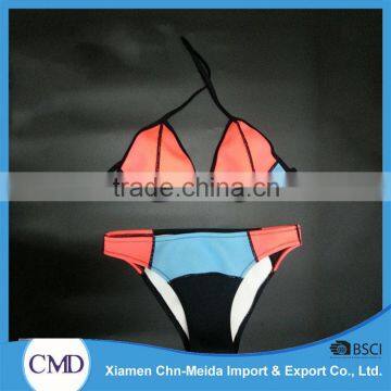 wholesale high quality flesh swimwear women