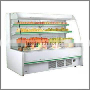 Supermarket refrigerator showcase display vegetable,fruit,beverage