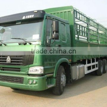 latest howo cargo trucks for dubai low price sale