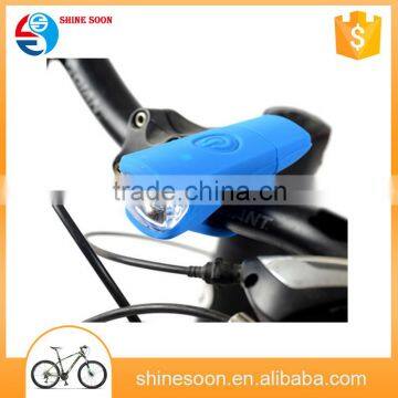 Wholesale light Fashion usb bicycle front light/mountain bike silicone bicycle light