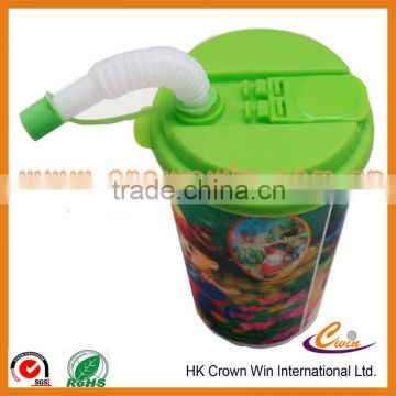 Plastic cup designs with special lid