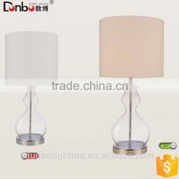 Ornament Home Decorative Table Lamp With Fabric Lampshape Made in China, Simple Table Lamp Supplier's Choice