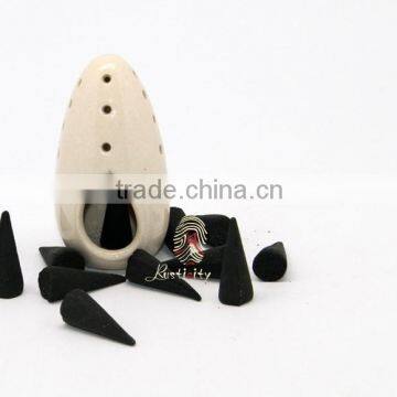 Ceramic burner diffuser sets with incense cone for decoration