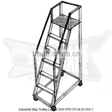 Industrial Step Trolley Ladder ( SUP-PPE-FP-ALST-933-1 )