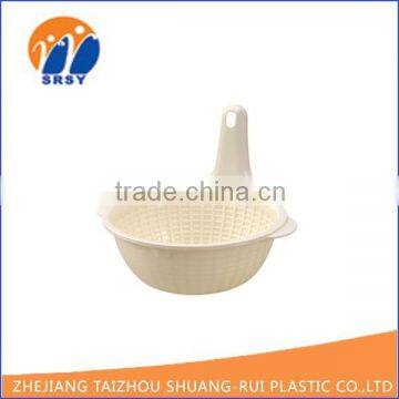 high grade suit of plastic storage and package collapsible colander bowl strainer