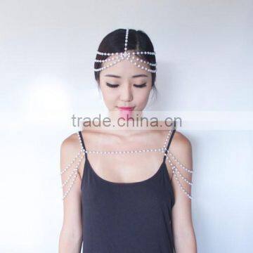 2015 Women fashion jewelry head pieces head jewelry ornaments
