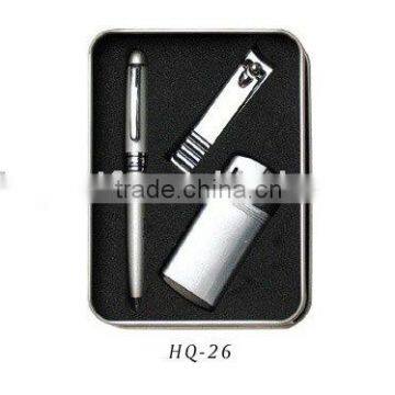 Promotion Gift pen set with lighter