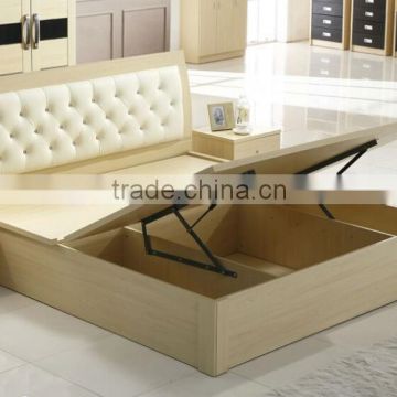 hot sale used bedroom melamine MDF bed