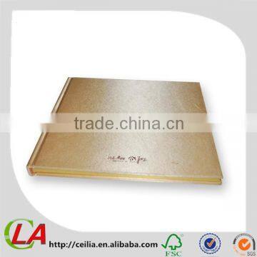 Thick Grey Board Hard Cover Coated Pearl Paper Luxury Book Printing