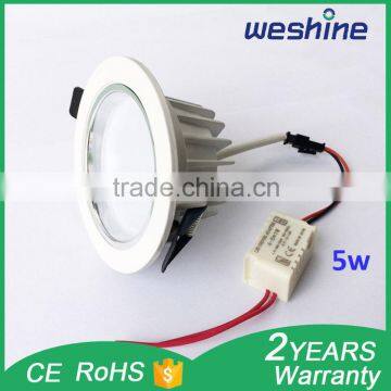 Acrylic Cover Wide Angle 5w Indoor Ceiling Light LED Downlights photo-2
