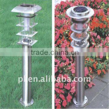 Stainless steel solar lawn light/solar garden light with Mono/ploy Crystalline silicon