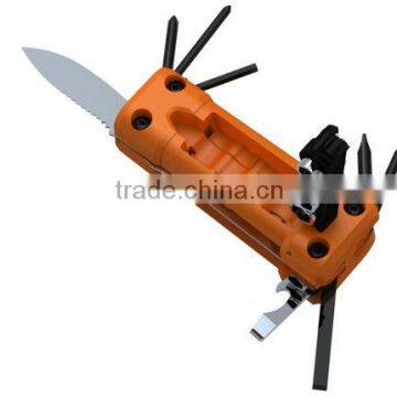 screwdriver, pocket knife, multi-functional tool set