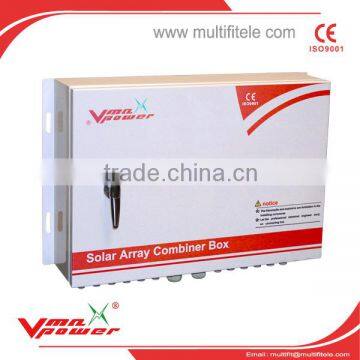 Solar combiner box vmaxpwoer solar combiner box 10 string with waterproof class IP 65 with plastic box