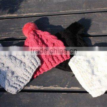 knitted fashion ladies hat