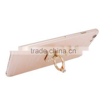 Samco Perfume Bottle Design Multi-Angle 360 Degree Rotating Handmade Crystal- 3D Alloy Portablering Ring Holder for Mobile Phone photo-3